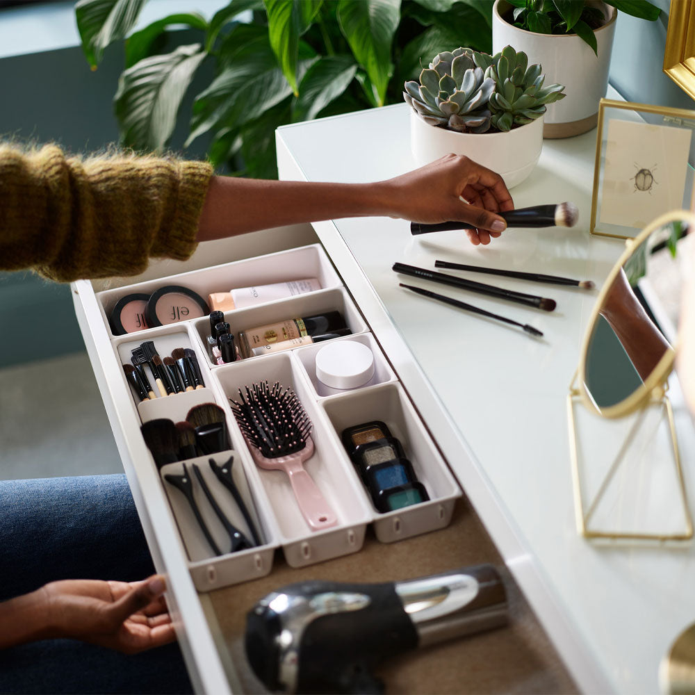 Joseph Joseph Viva 7 Piece Makeup Drawer Organiser Set