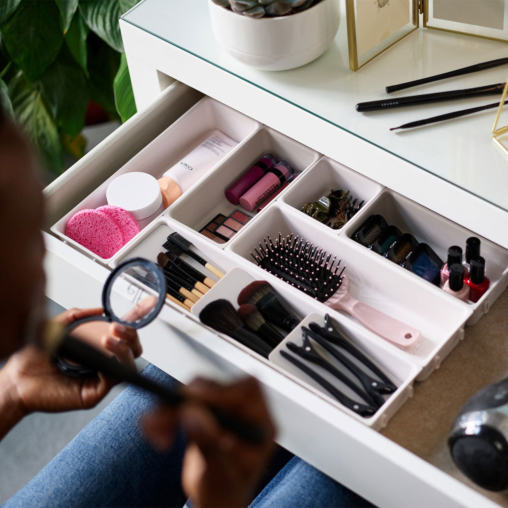 Joseph Joseph Viva 7 Piece Makeup Drawer Organiser Set