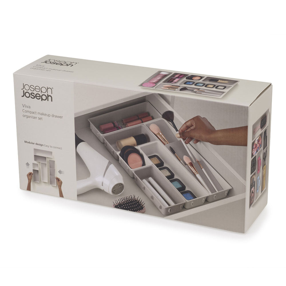 Joseph Joseph Viva 7 Piece Makeup Drawer Organiser Set