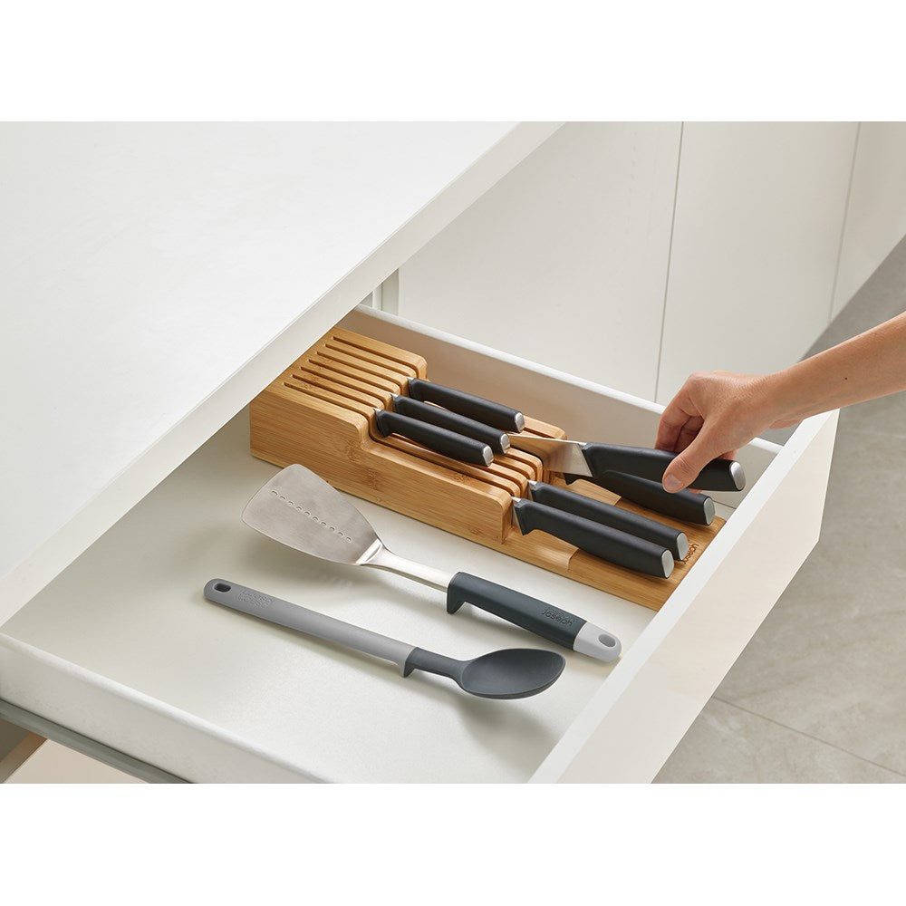 Joseph Joseph DrawerStore Bamboo Two Tiered knife Organiser