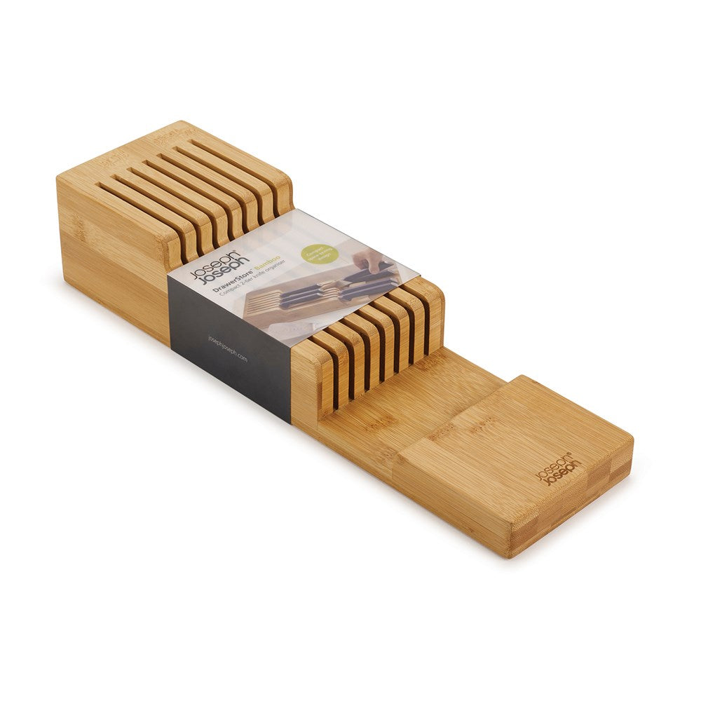 Joseph Joseph DrawerStore Bamboo Two Tiered knife Organiser