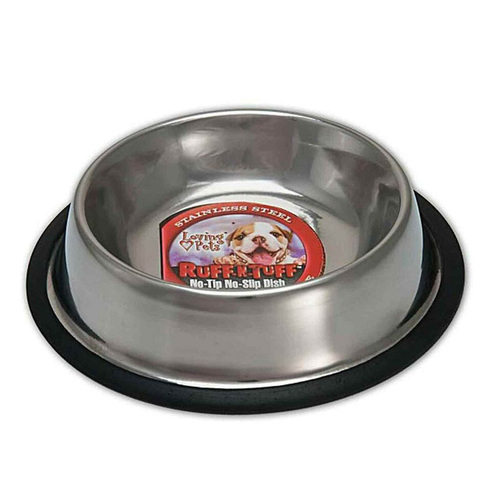 Loving Pets No Tip Stainless Steel Dog Bowl 5L