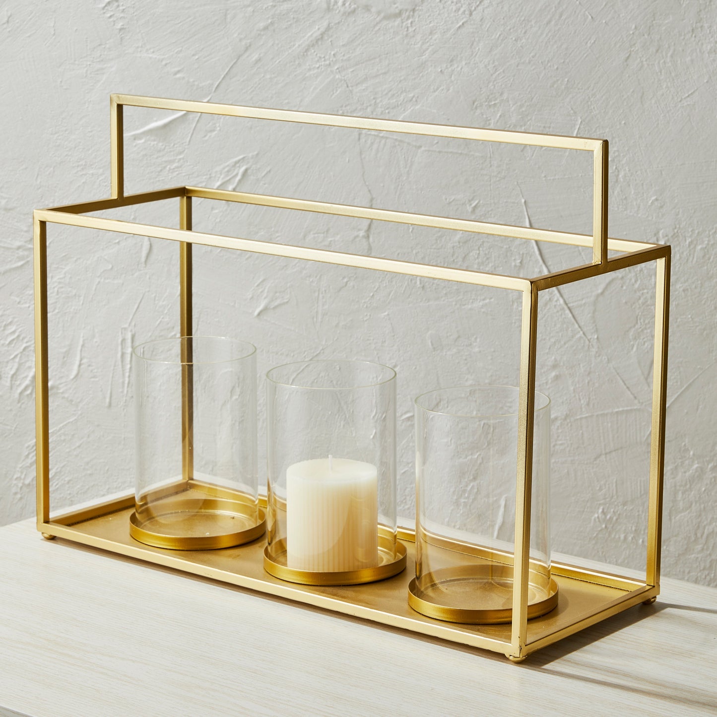 Home Beautiful Brass Lantern