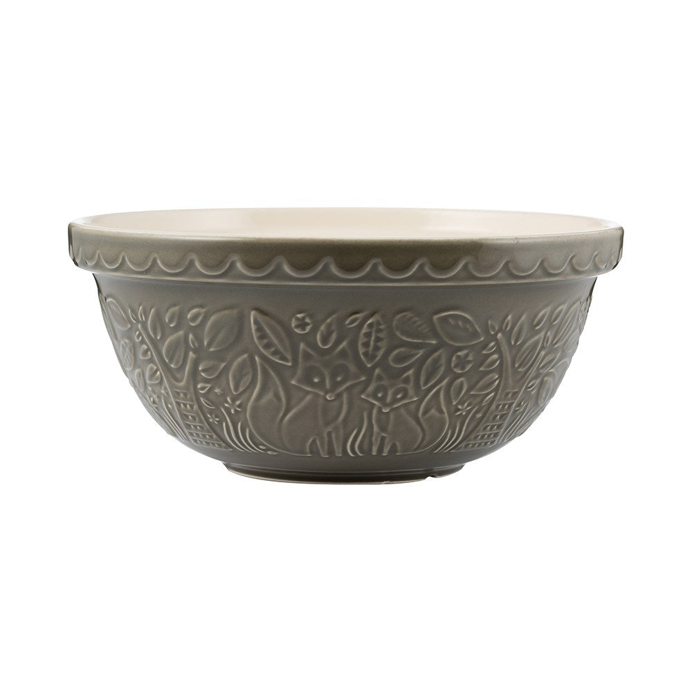 Mason Cash In The Forest Fox Mixing Bowl 29cm Grey