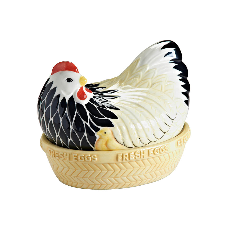 Mason Cash Rise & Shine Mother Hen Nest Egg Tray