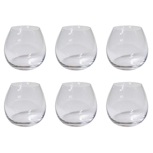 Alex Liddy Grand Cru 6 Piece Stemless Red Wine Glass Set 470ml