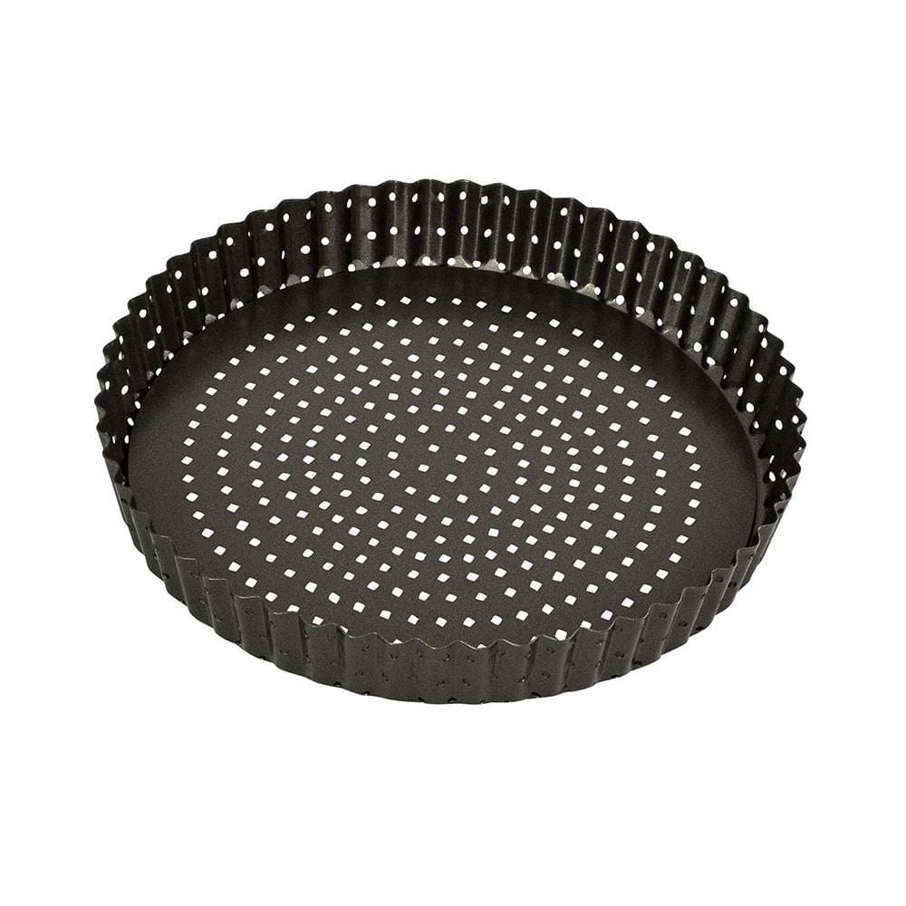 Bakemaster Perfect Crust Non-Stick Loose Base Quiche Pan 25cm