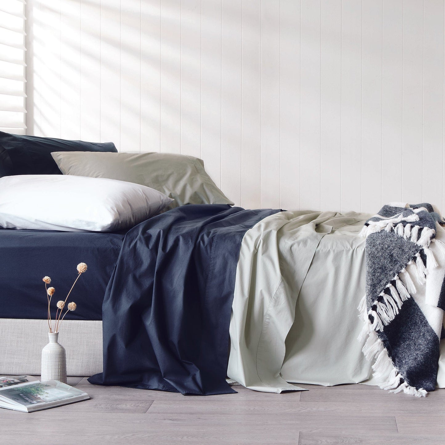 Deborah Hutton Vintage Wash Sheet Set