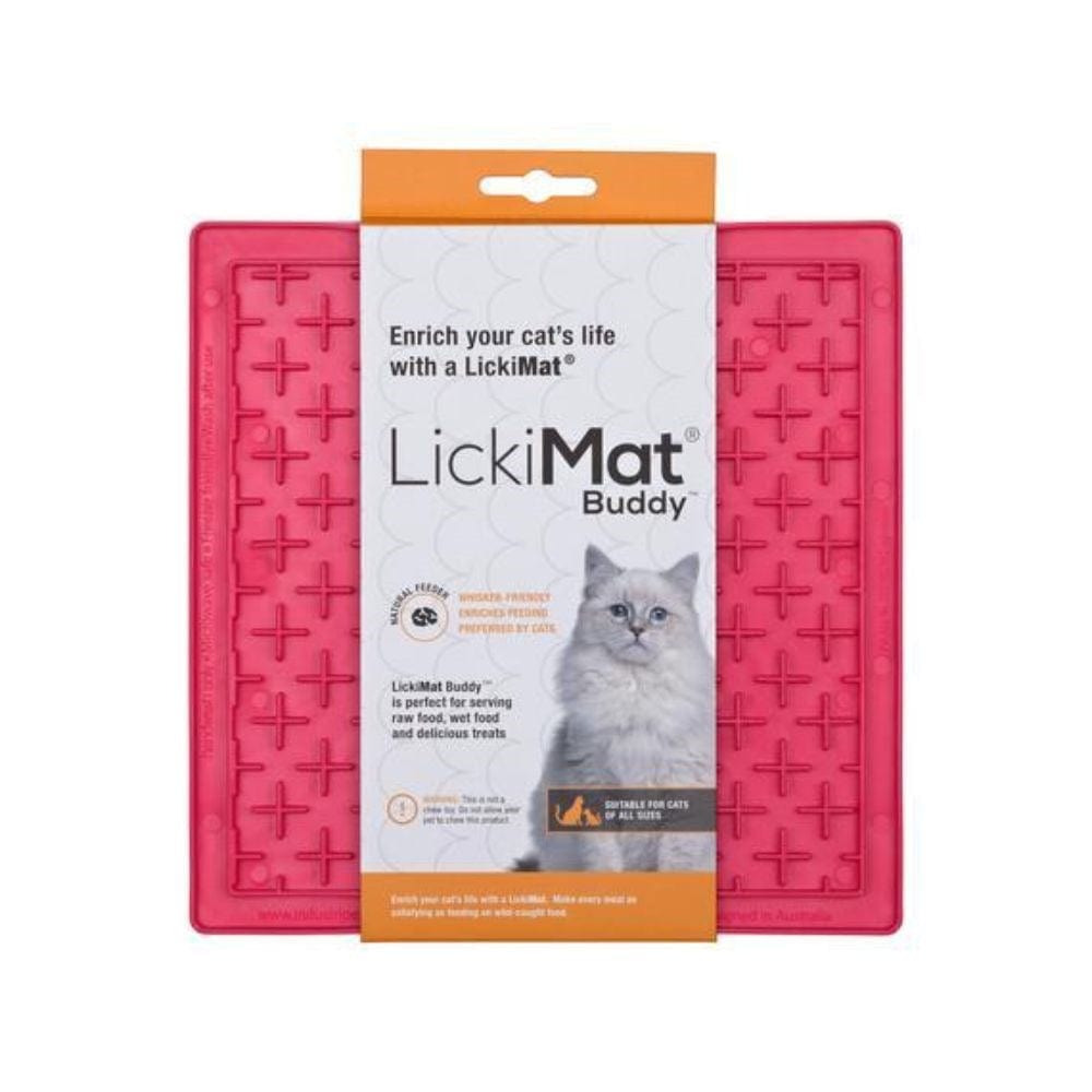 Lickimat Buddy Slow Feeder Mat for Cats