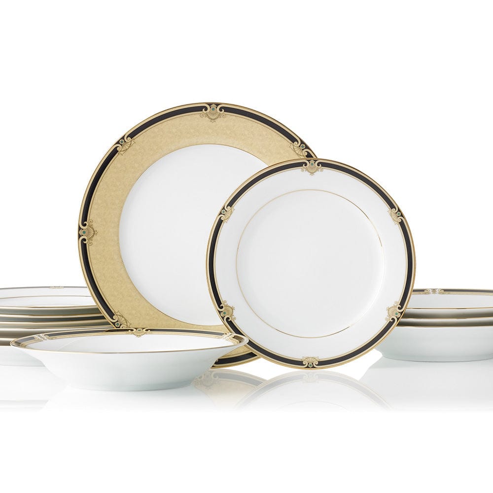 Noritake Braidwood 12 Piece Dinner Set