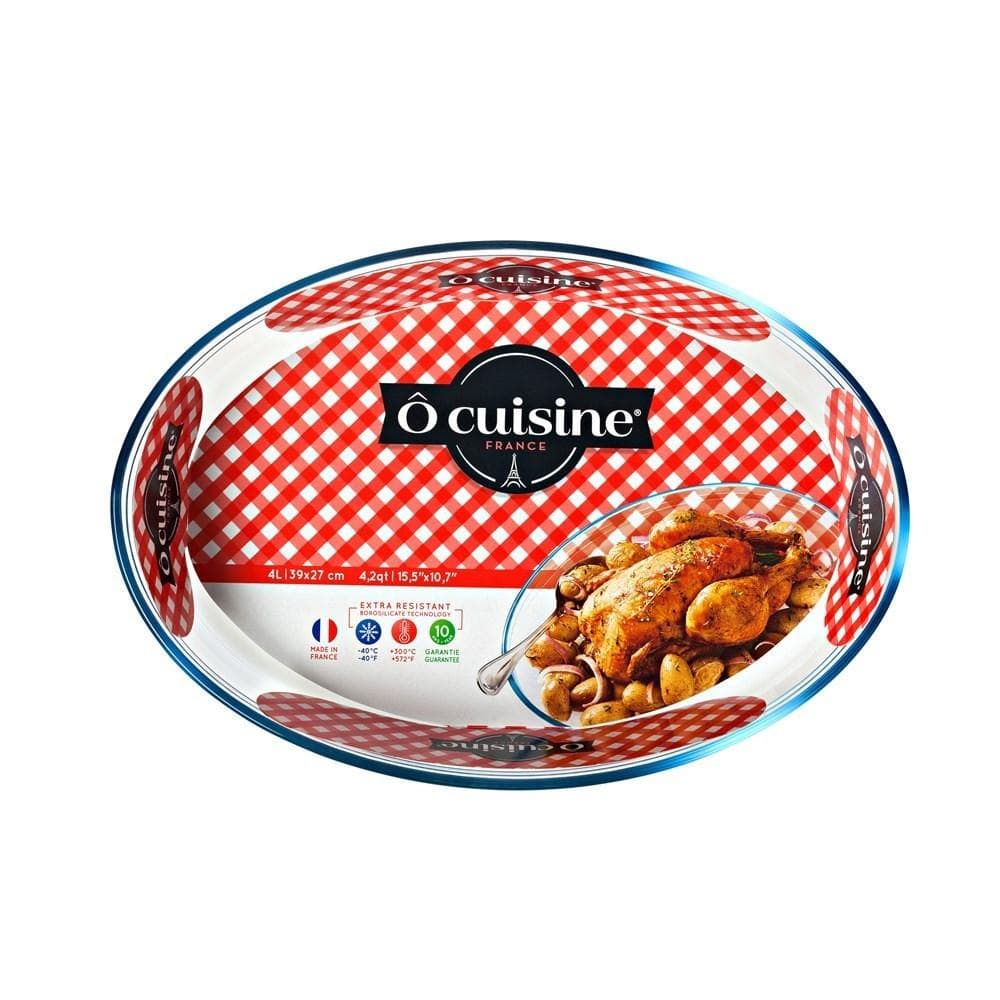 O Cuisine Oval Roaster Large 4L