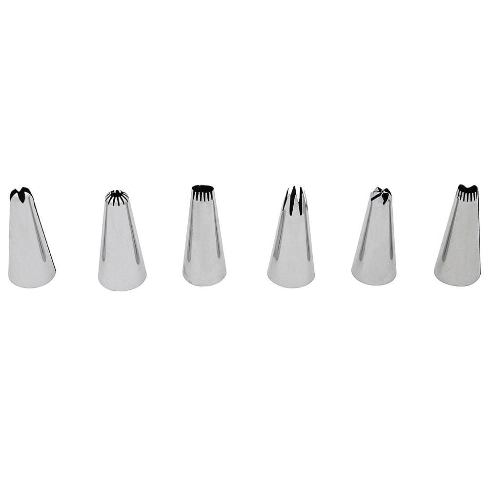 Soffritto Professonal Bake Stainless Steel Nozzle Set of 6