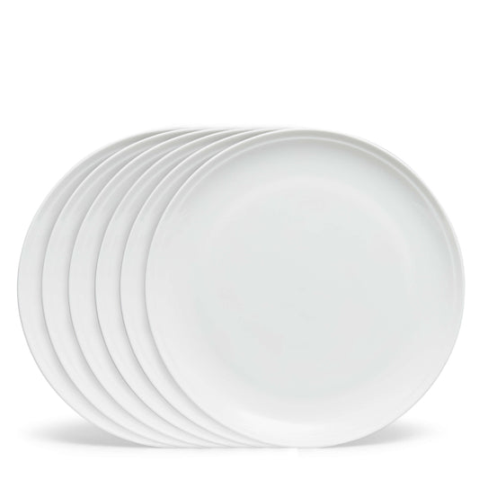 Salt & Pepper Edge Dinner Plates 27.5cm - Set of 6