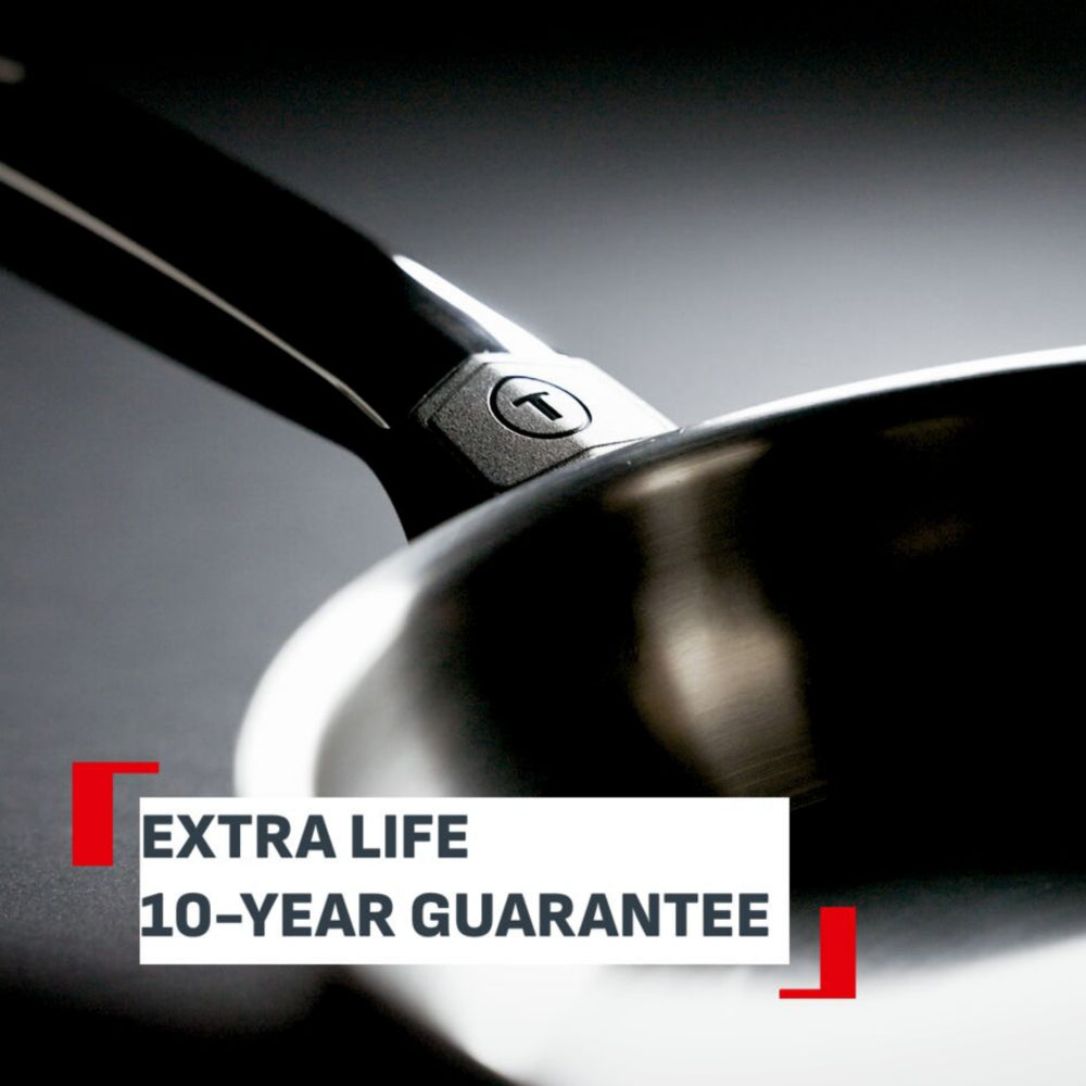 Tefal Emotion+ Induction Stainless Steel Uncoated 5 Piece Cookware Set