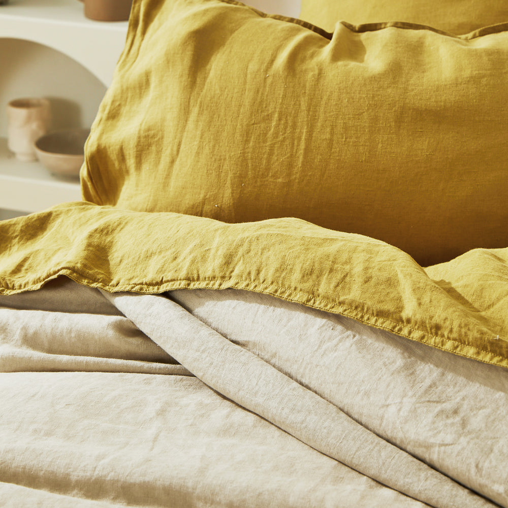 MyHouse Pure European Linen Quilt Cover