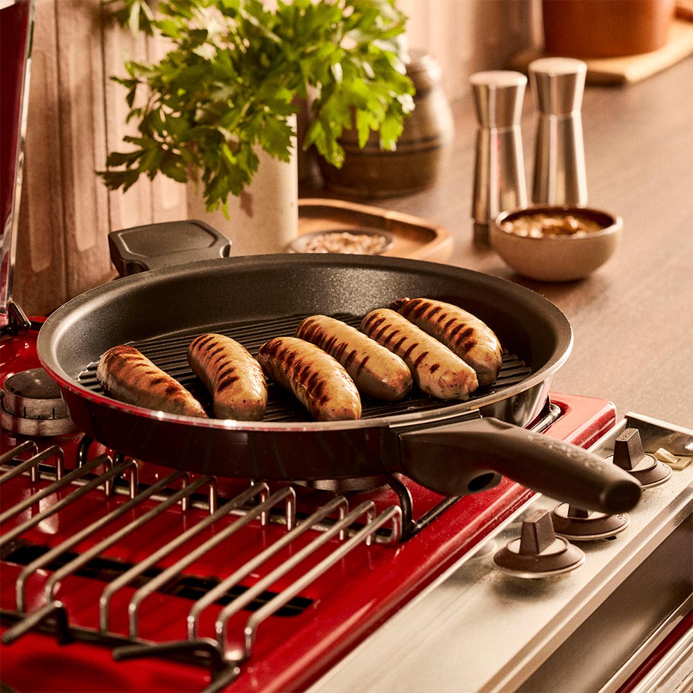 Bessemer Non Stick Grill Pan 32cm Black