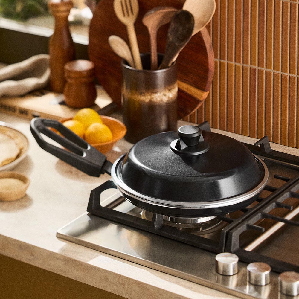 Bessemer Non Stick Crepe Pan 28cm Black