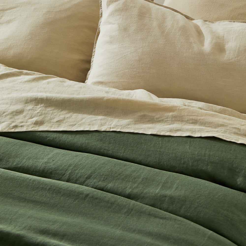 MyHouse Pure European Linen Quilt Cover