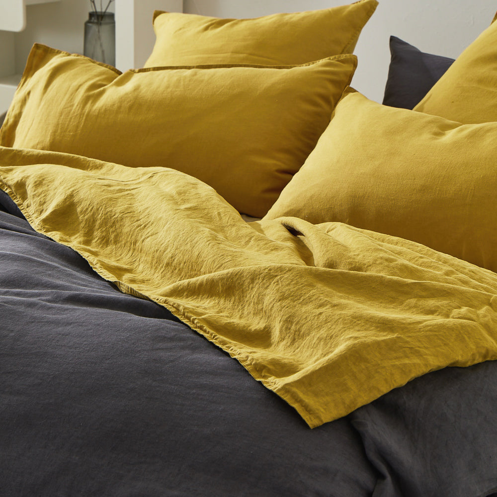 MyHouse Pure European Linen Quilt Cover