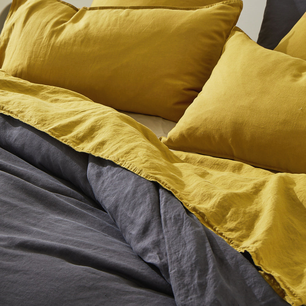 MyHouse Pure European Linen Quilt Cover