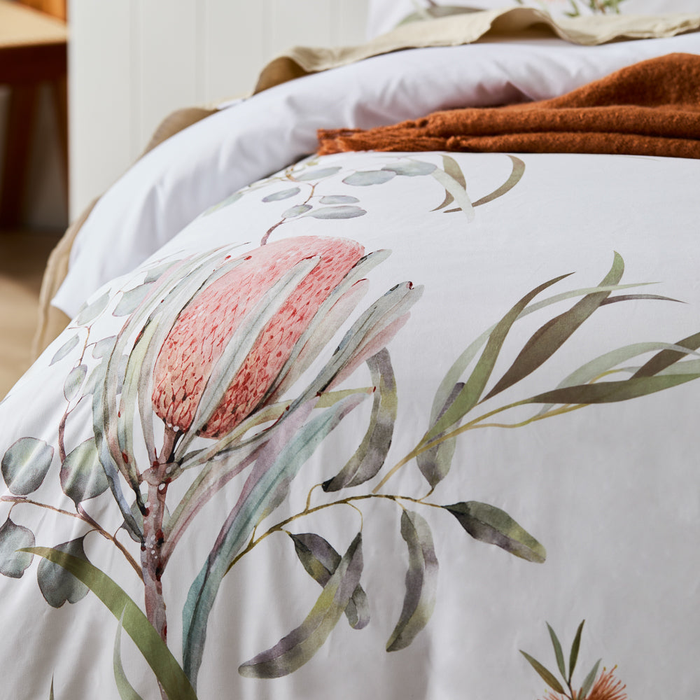 Adorn Living Lylah Print Quilt Cover Set