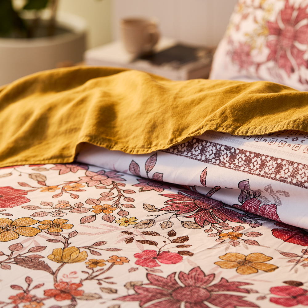 Adorn Living Dayna Quilt Cover Set