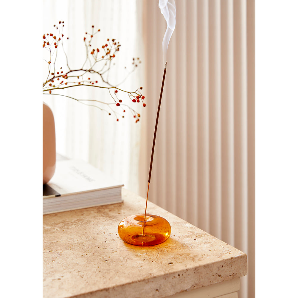 MyHouse Glass Incense Holder Mango