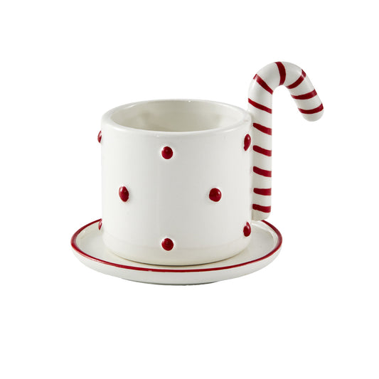 MyHouse Christmas Candycane Mug Set