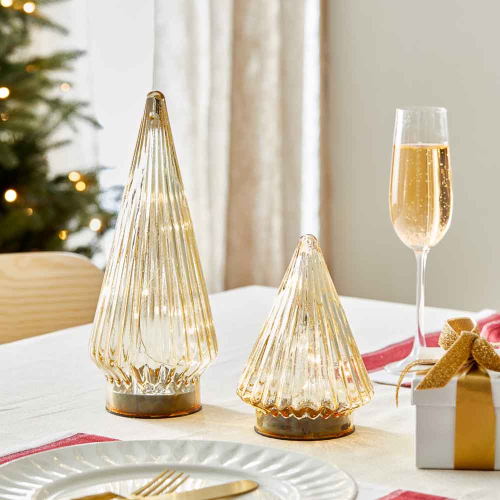 MyHouse LED Glass Tree Large Gold