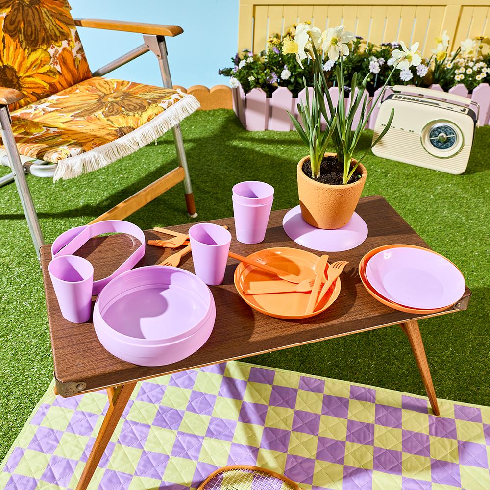 HAYDAE COLLECTIVE Reversible Picnic Rug