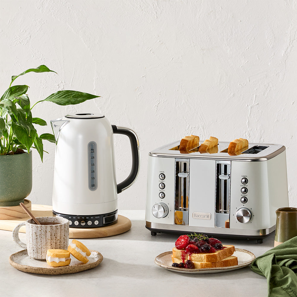 Baccarat The Smart Boil Kettle 1.7L White