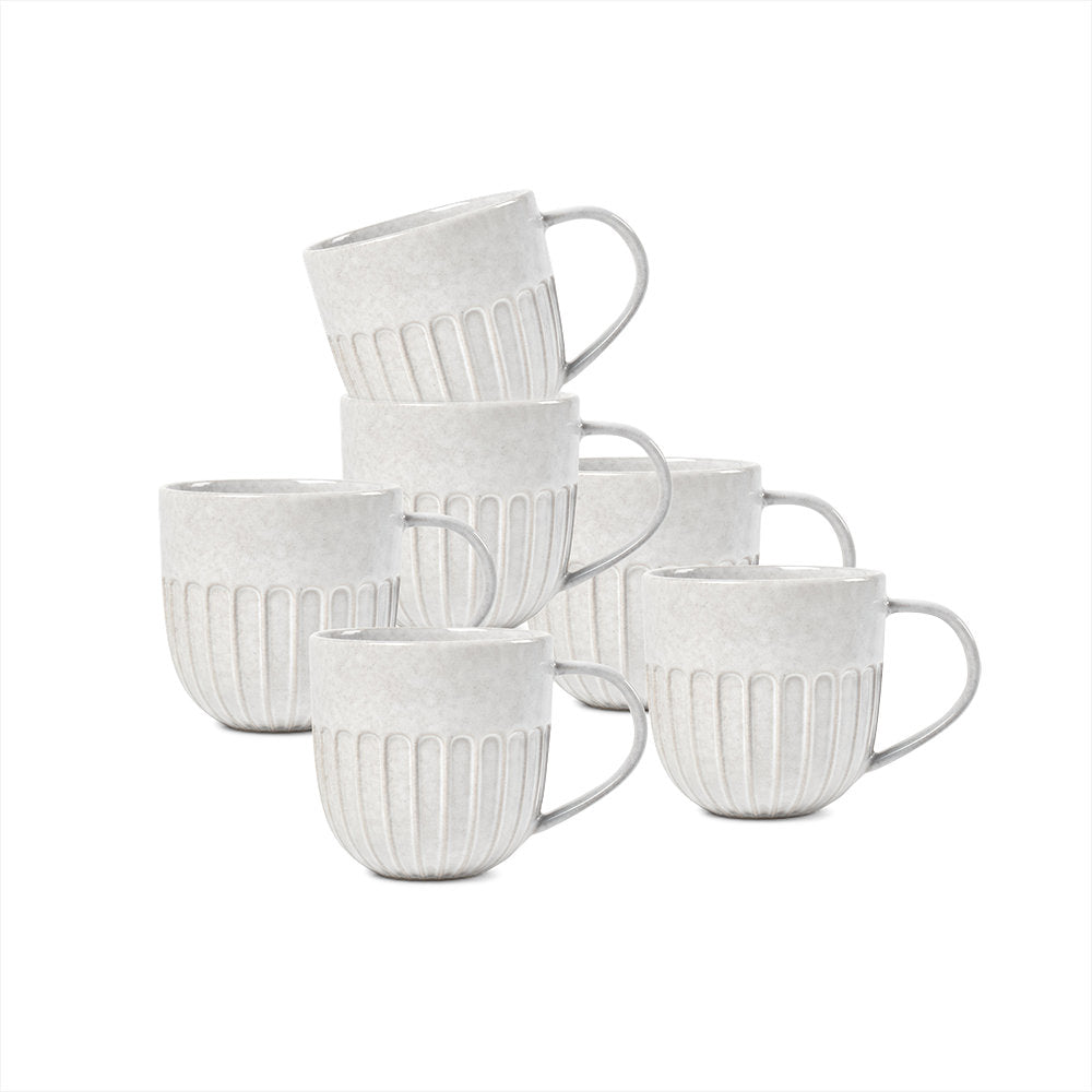 Salt & Pepper Hostess Mug 425ml - Set of 6