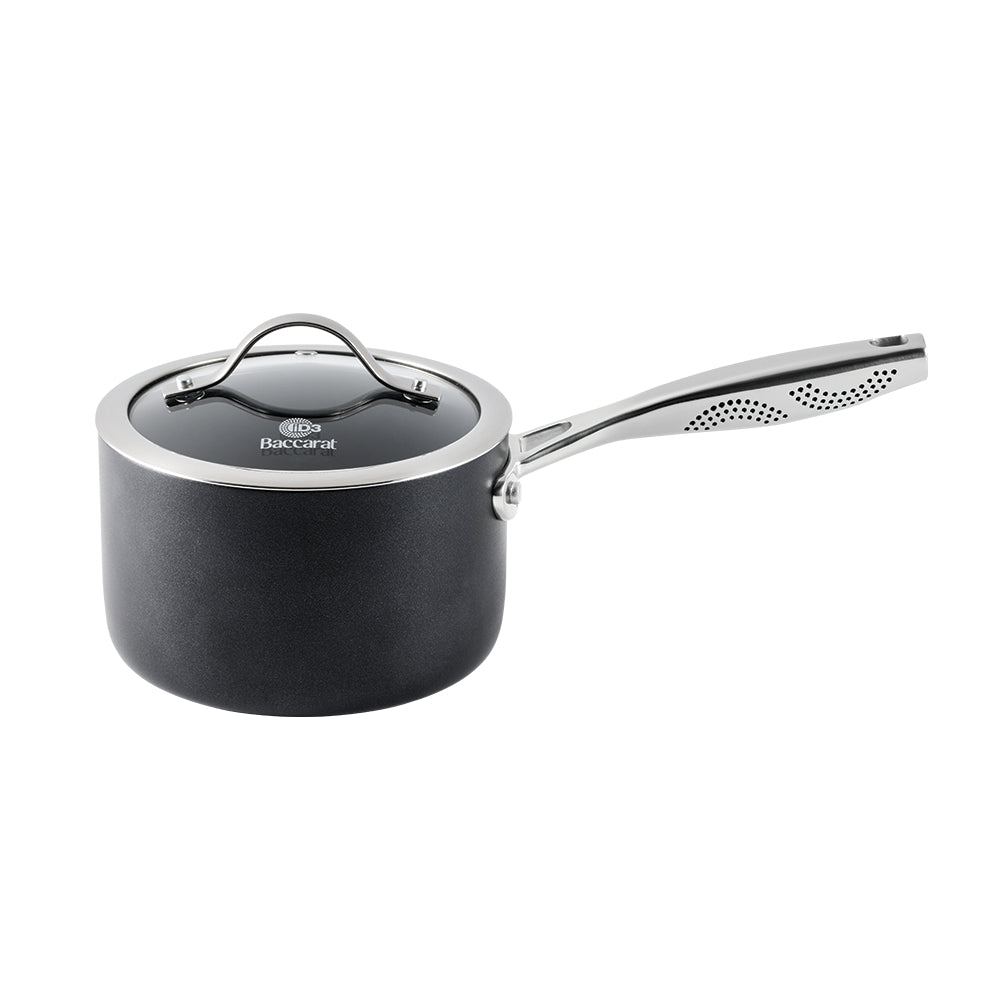 Baccarat iD3 Hard Anodised Saucepan & Lid 16cm