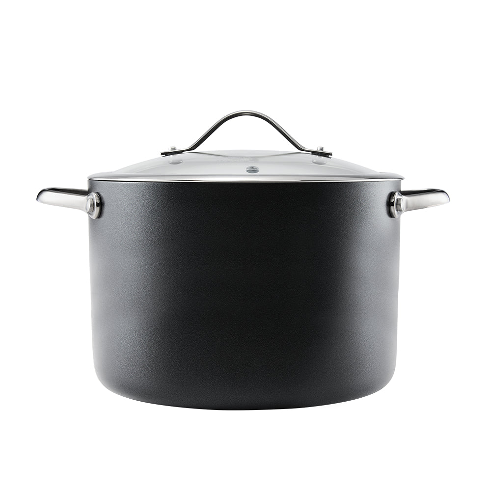 Baccarat iD3 Hard Anodised Stockpot With Lid 24cm