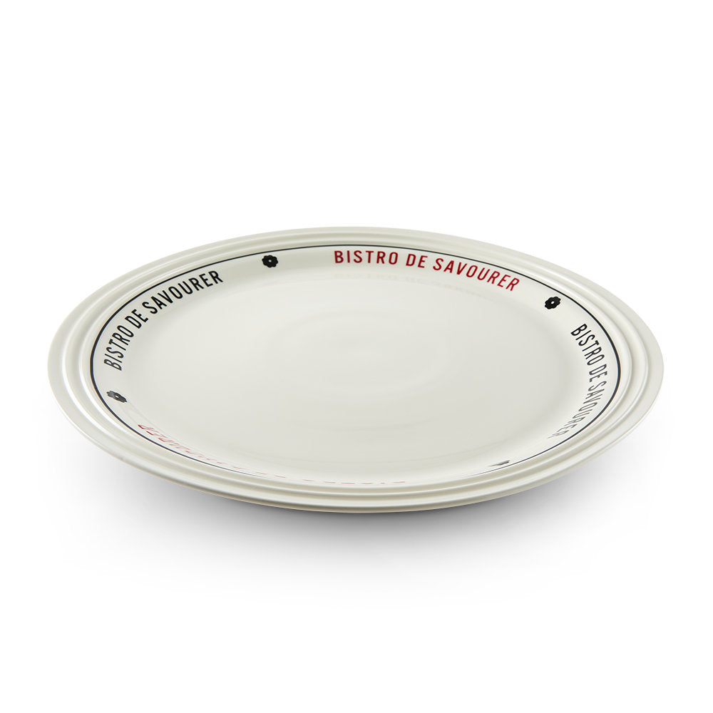 Salt & Pepper Bistro Round Platter 35cm