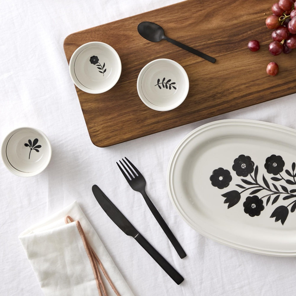 Salt & Pepper Monaco Cutlery Set - 16 Piece