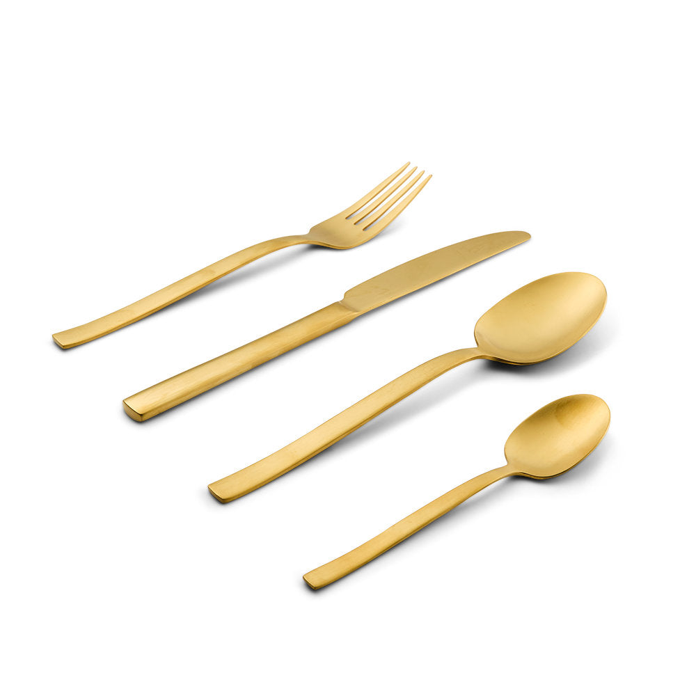 Salt & Pepper Monaco Cutlery Set - 16 Piece