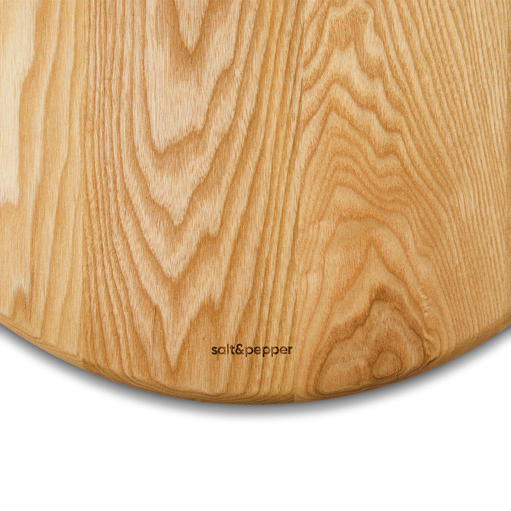 Salt & Pepper Riley Round Serving Board