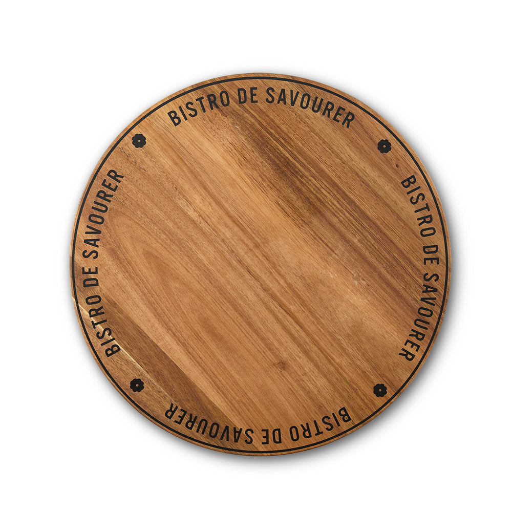 Salt & Pepper Bistro Round Serving Board 40cm