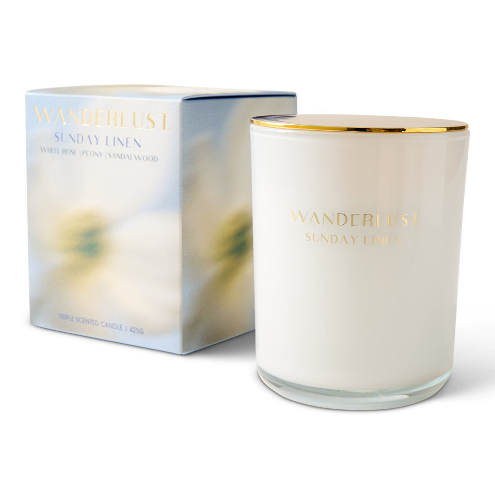 Wanderlust Limited Edition Candle With Lid 425g