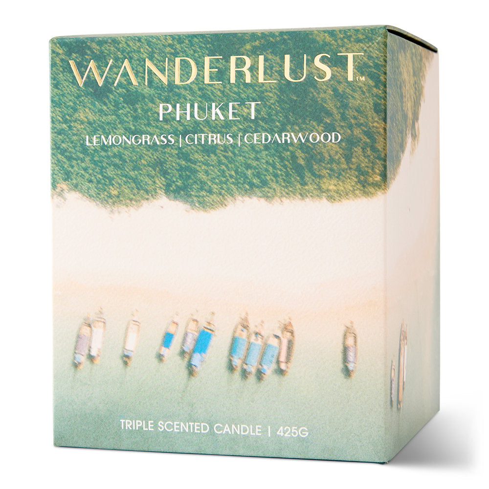 Salt & Pepper Wanderlust Candle with Lid 425g