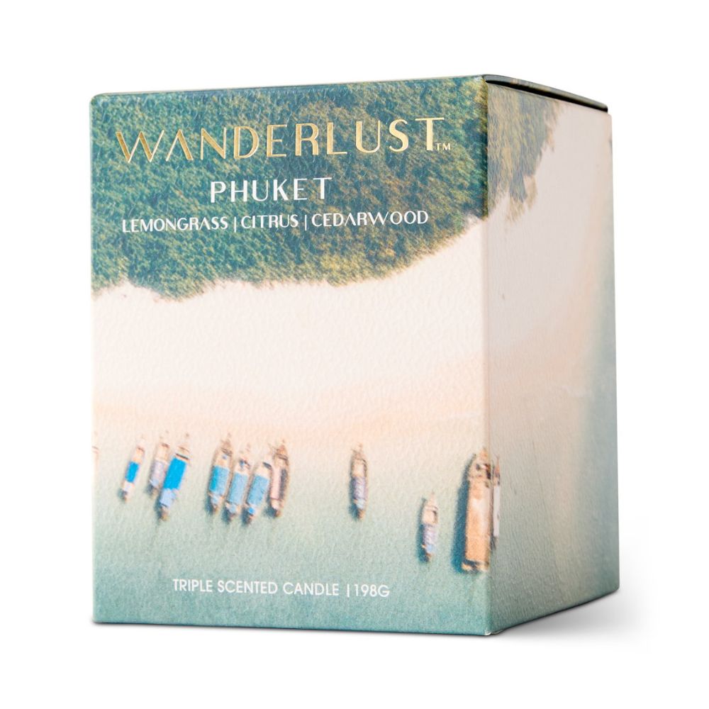 Salt & Pepper Wanderlust Candle with Lid 198g