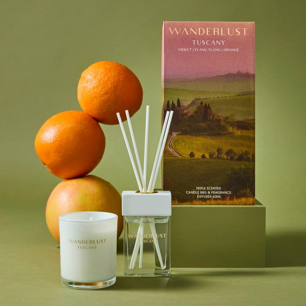 Salt & Pepper Wanderlust Diffuser & Candle Gift Pack