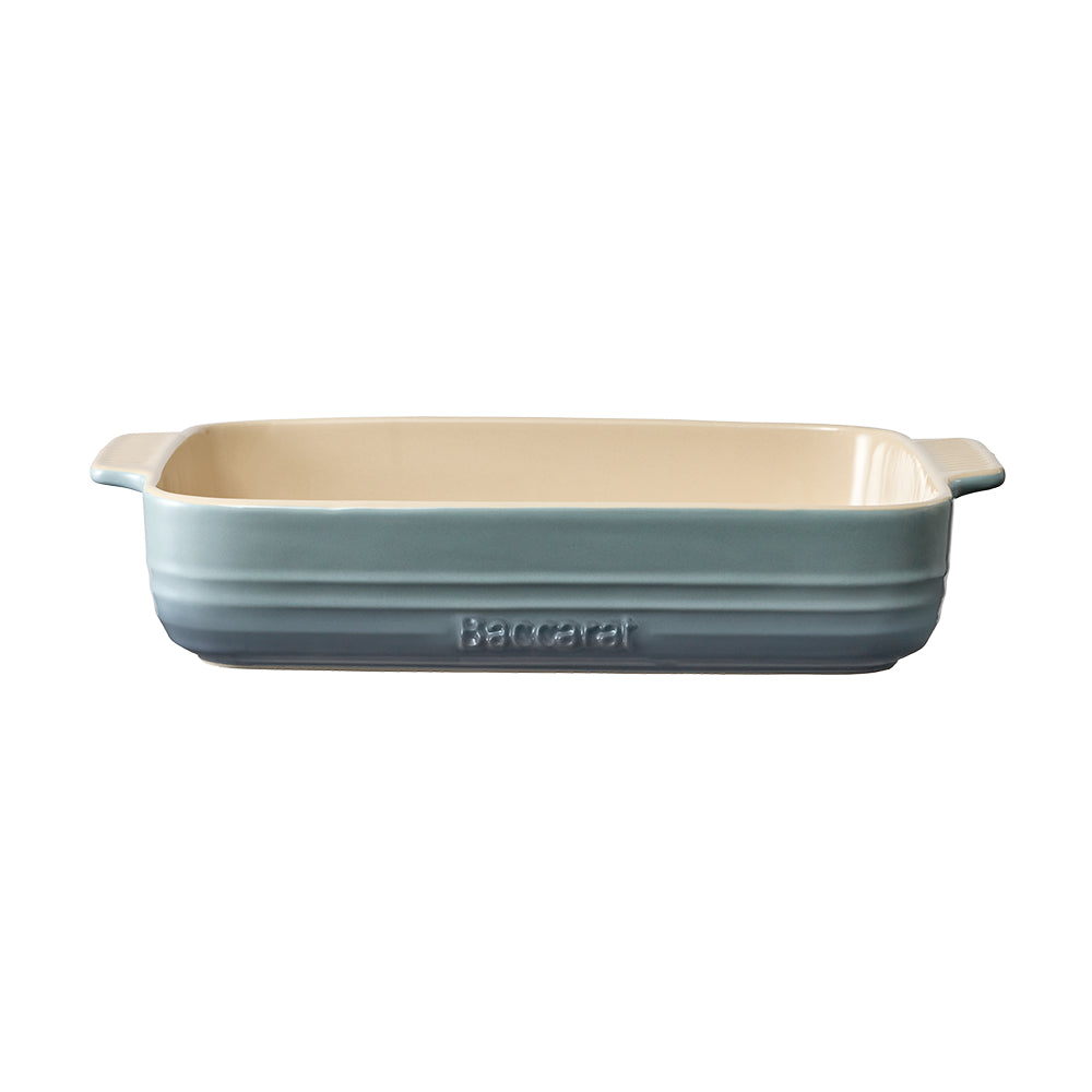 Baccarat Le Connoisseur Stoneware Lasagne Baking Dish 38cm Mist