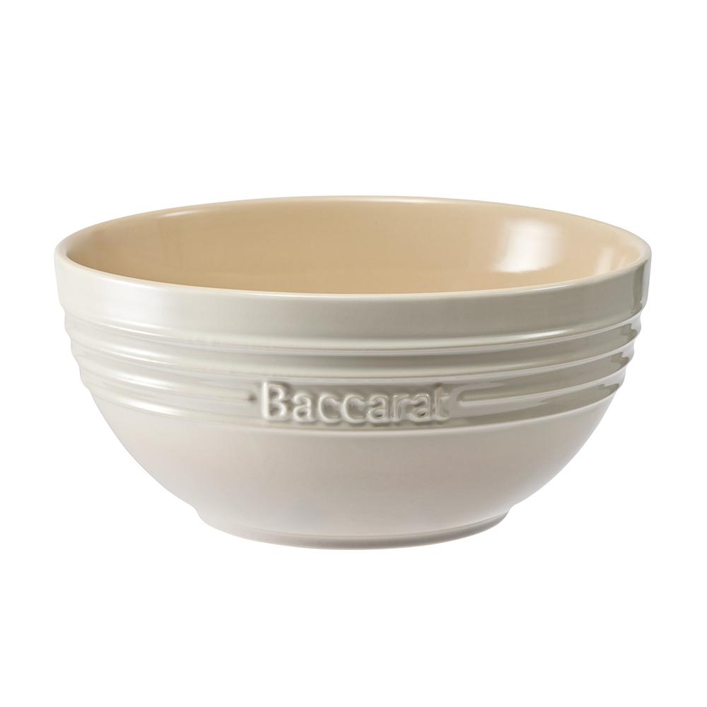 Baccarat Le Connoisseur Set of 3 Mixing Bowls Cream