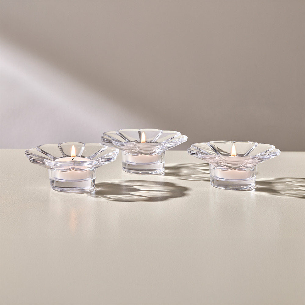 Salt & Pepper Leif Candle Holder Set of 3