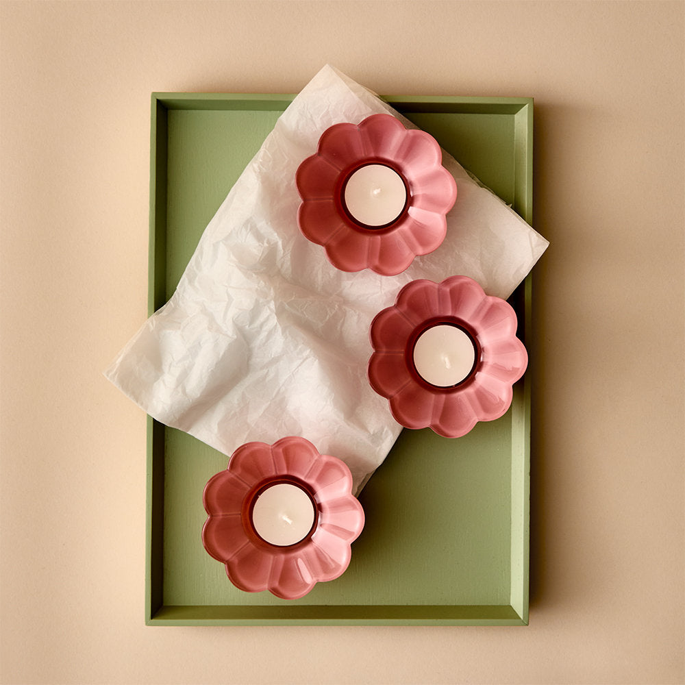 Salt & Pepper Leif Candle Holder Set of 3