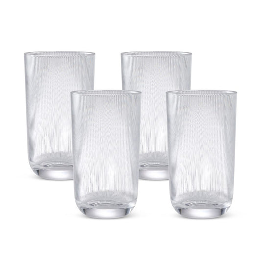Salt & Pepper Koa Highball Glasses 485ml Set of 4