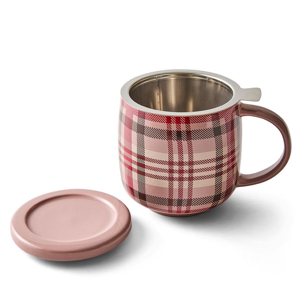 Salt & Pepper Kit Mug with Strainer and Lid 420ml