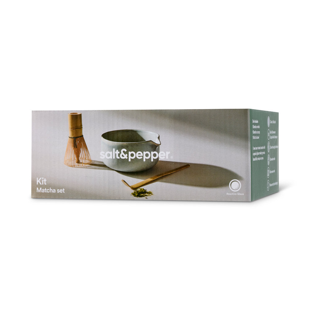 Salt & Pepper Kit 3 Piece Matcha Set